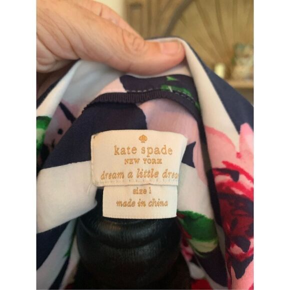 Kate Spade Floral Striped PJ Top - Picture 3 of 9